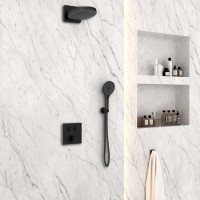 Душевой комплект VSFW-4I211MB встраиваемый, черный