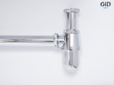 Сифон для раковины Gid G-56CH 75502S хром
