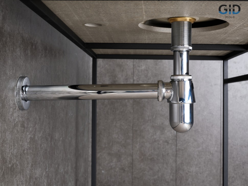 Сифон для раковины Gid G-56CH 75502S хром