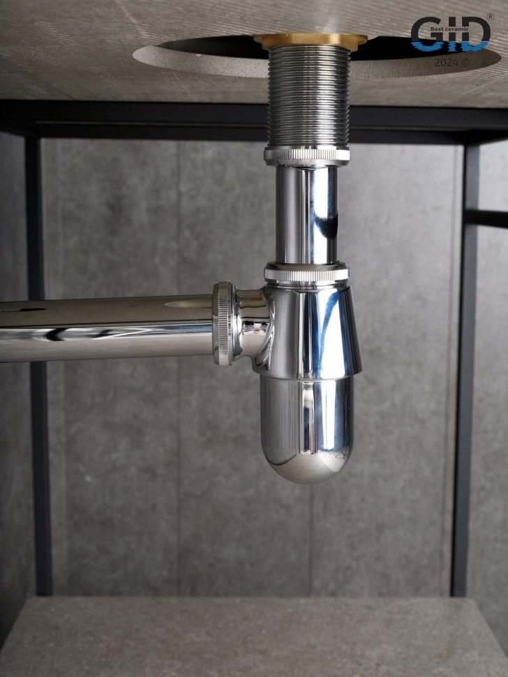 Сифон для раковины Gid G-56CH 75502S хром