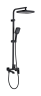 Душевая система Raglo для ванны и душа черный