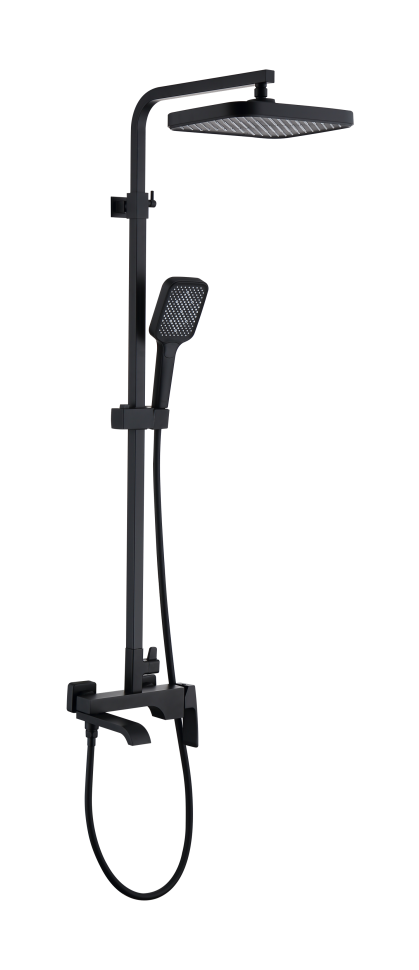 Душевая система Raglo для ванны и душа черный