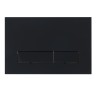 Кнопка смыва BelBagno MARMI BB012-MR-NERO.M, цвет-черный матовый Tocco Morbido