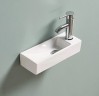 Раковина Gid N9271L 61128L подвесная белая 38x14.5x8