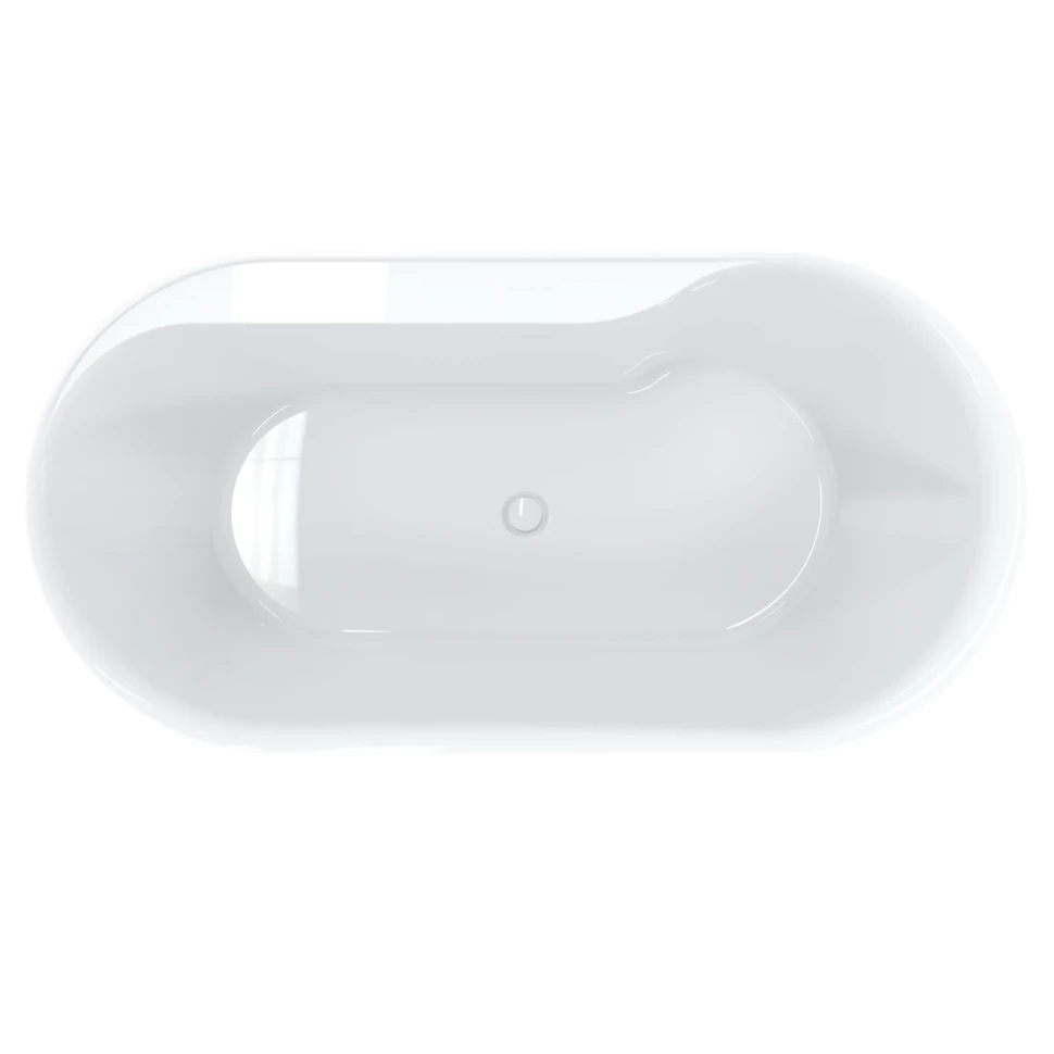 Ванна AQUAme акриловая отдельностоящая AQM3505GW-L