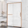Душевая дверь Слим Софт (Slim Soft) VDS-1SS120CLBC, 1200, брашированная медь, стекло прозрачное