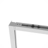 Душевая дверь Слим Софт (Slim Soft) VDS-1SS120CLBC, 1200, брашированная медь, стекло прозрачное