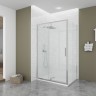 Душевой угол Veconi Ottimo P20SP CH, 1200х1000х1900 хром, стекло прозрачное