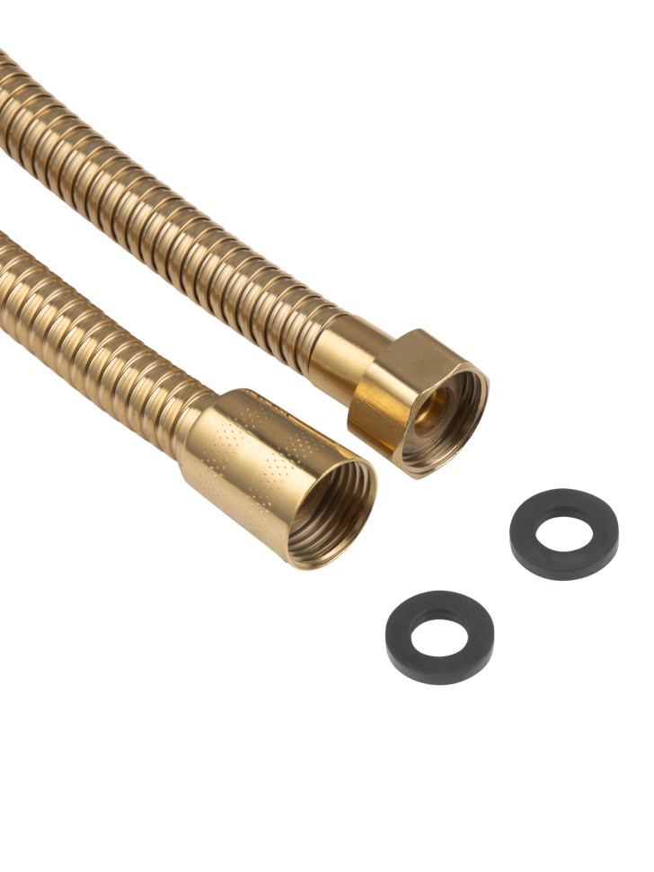 Шланг для душа 1.5м. Нержавеющая сталь, картонный держатель OSGARD AMANT 8012