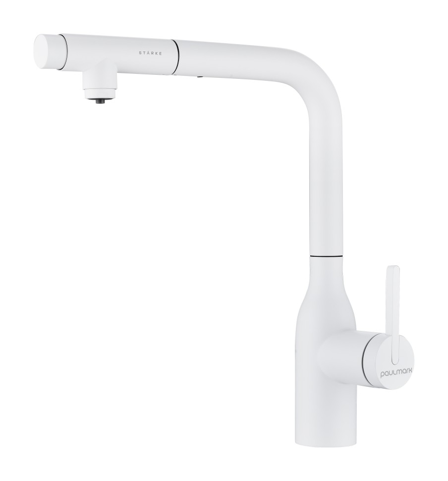 Смеситель для кухни Viper, белый матовый, Vi213105-431(WH), Starke-Paulmark