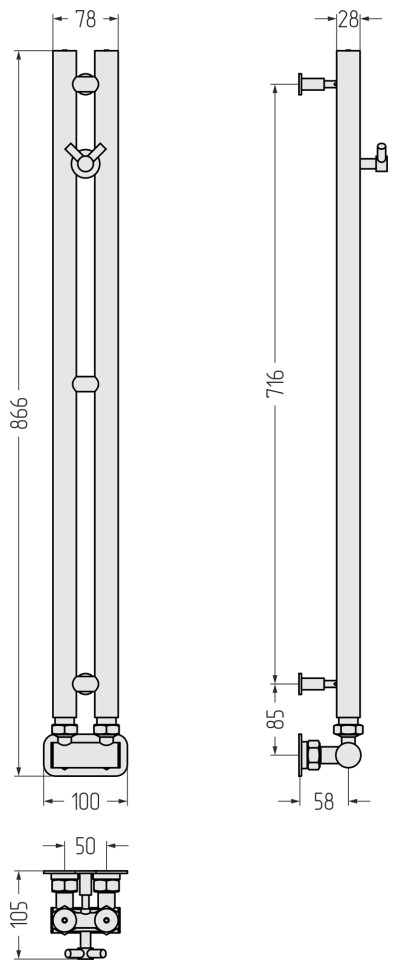 Нюанс EU50+ 840х50