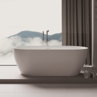 Ванна акриловая Vincea VBT-705-1800, 1800*800*585, цвет белый, щелевой перелив, слив белый