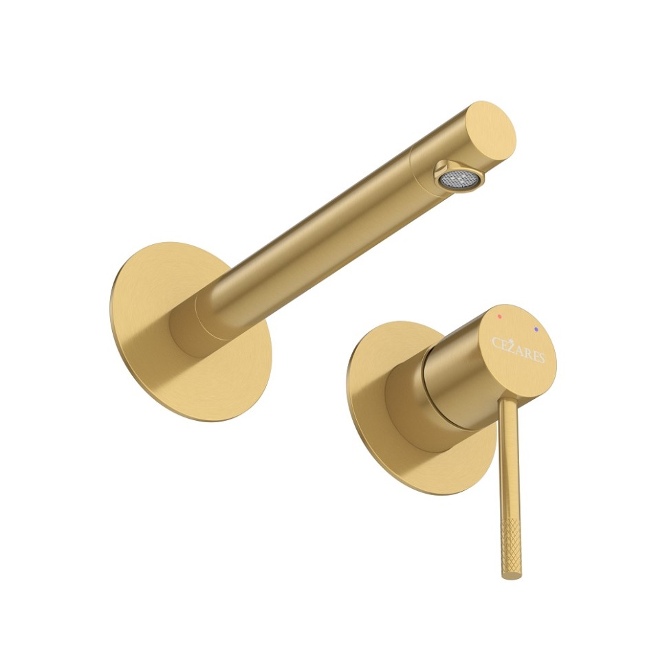 Смеситель для раковины встраиваемый CEZARES RELAX-BLI2-2-BORO-W0