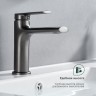 Смеситель Splenka для умывальника S50.10.09 Графит