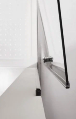 Ответный пристенный магнитный профиль CEZARES SLIDER-WLM-NERO