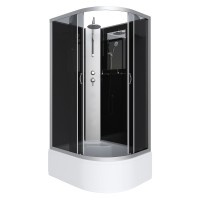 Душевая кабина Niagara Classic NG-2510-14LBKT (120х80х210) высокий поддон(40см),стекло тонированное,4 места
