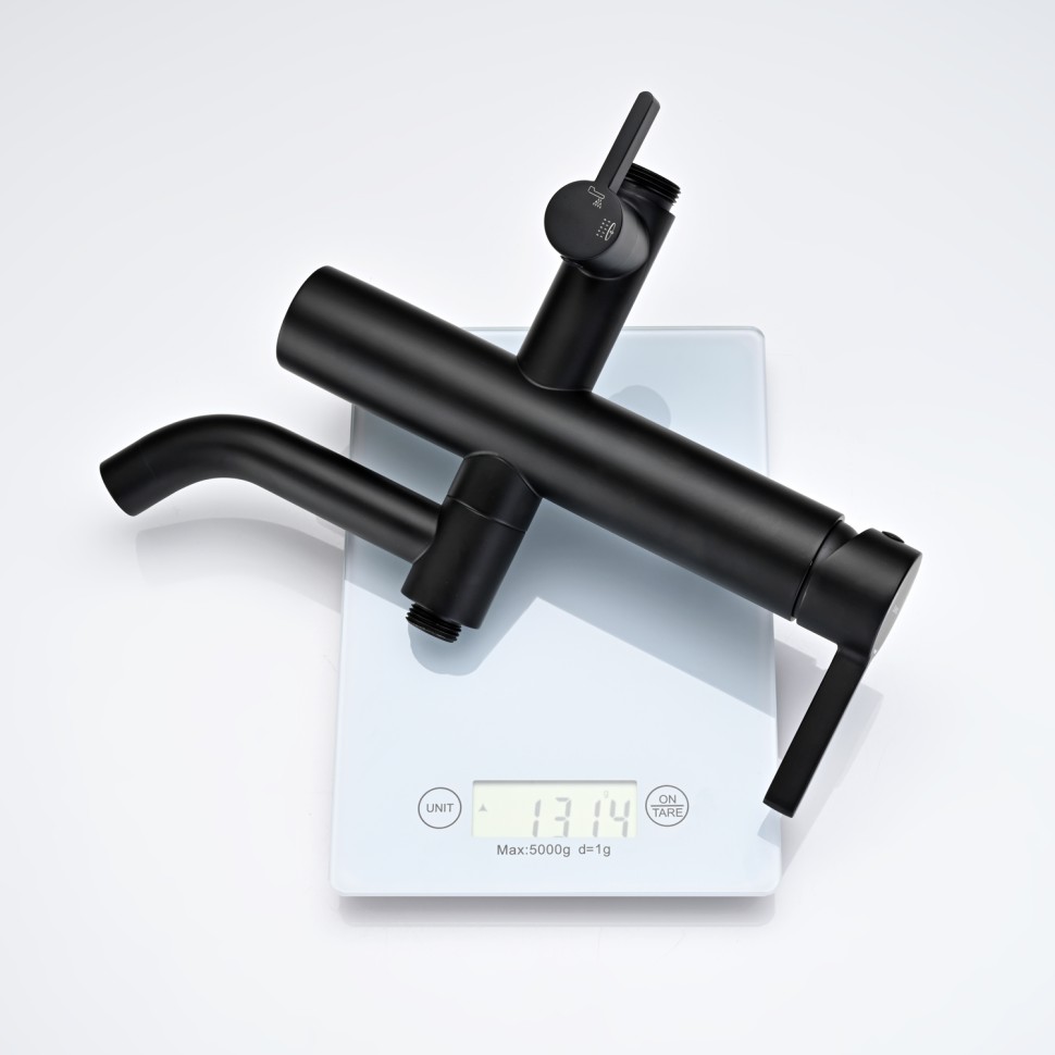 Душевая система Splenka для ванны и душа S221.24.06 Черный