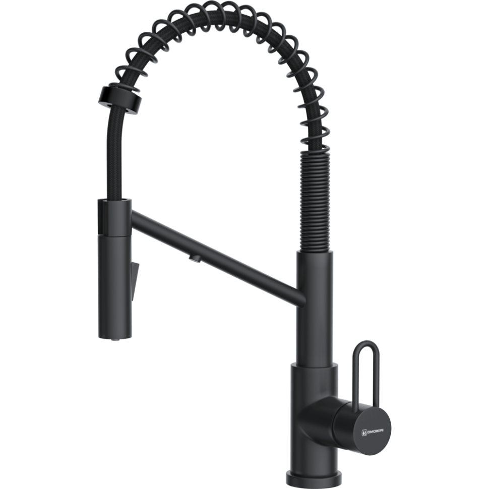 Смеситель для кухни Omoikiri Mikawa 2 Plus-GB латунь/графит