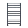 Полотенцесушитель водяной Veconi Vero-A, 50/80, графит