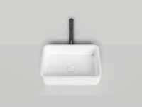 Раковина накладная GLORIA 09   покраска по RAL полностью 475х375х120 S-Stone Матовое