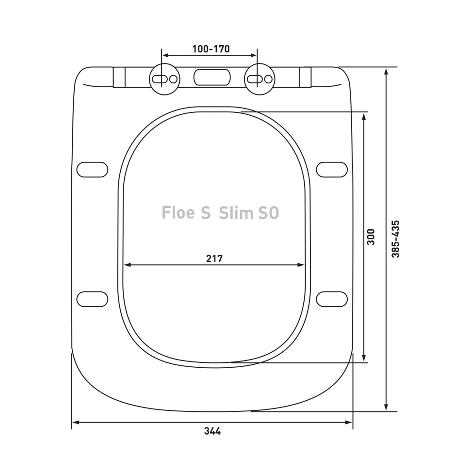 Унитаз BERGES подвесной FLOE S Rimless 51 см, сиденье дюропласт Floe S Slim SO, микролифт, быстросъём