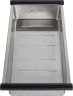 Коландер ADVANCE, A430-BS, брашированная нерж.сталь, 205х430мм, Paulmark