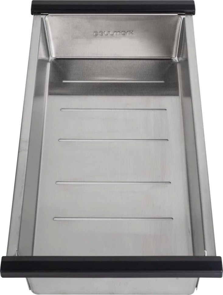 Коландер ADVANCE, A430-BS, брашированная нерж.сталь, 205х430мм, Paulmark