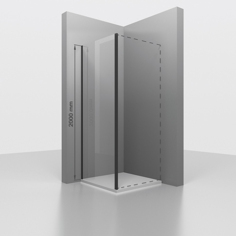 Боковая панель RGW Z-050-3B (Прозрачное, 800)