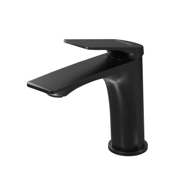 Смеситель для раковины Grossman Galaxy 510.K35.01.210 черный матовый,1 место