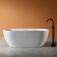 Ванна из искусственного камня ABBER Frankfurt AM9941 белая матовая