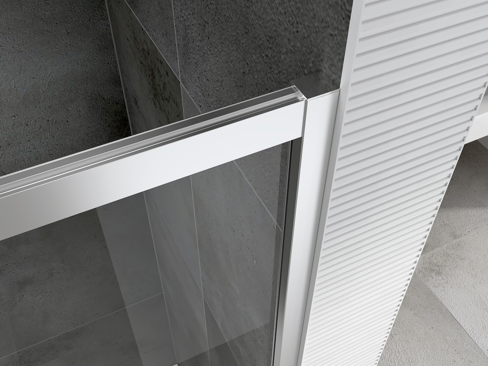 Душевая дверь ABBER Schwarzer Diamant AG30150H