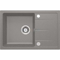 Гранитная мойка, 1-чаша с осушкой