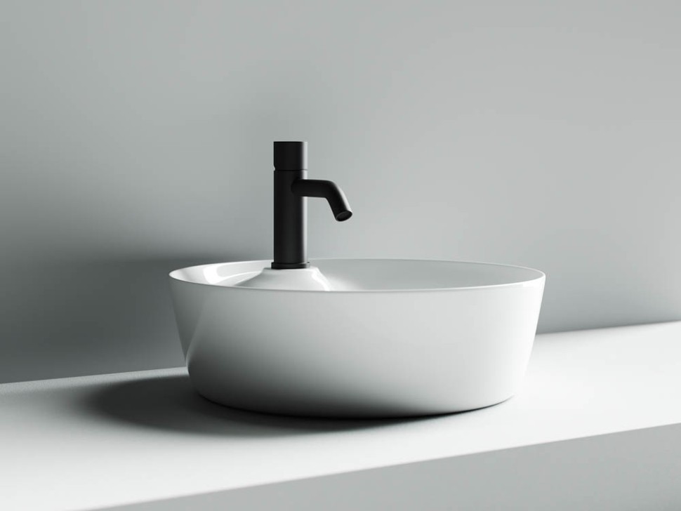 Умывальник чаша накладная круглая Element 435x435x135мм