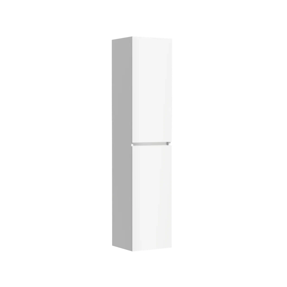 Шкаф-пенал SANCOS Urban подвесной белый глянец, 350х300х1600 мм, арт. PUR35W