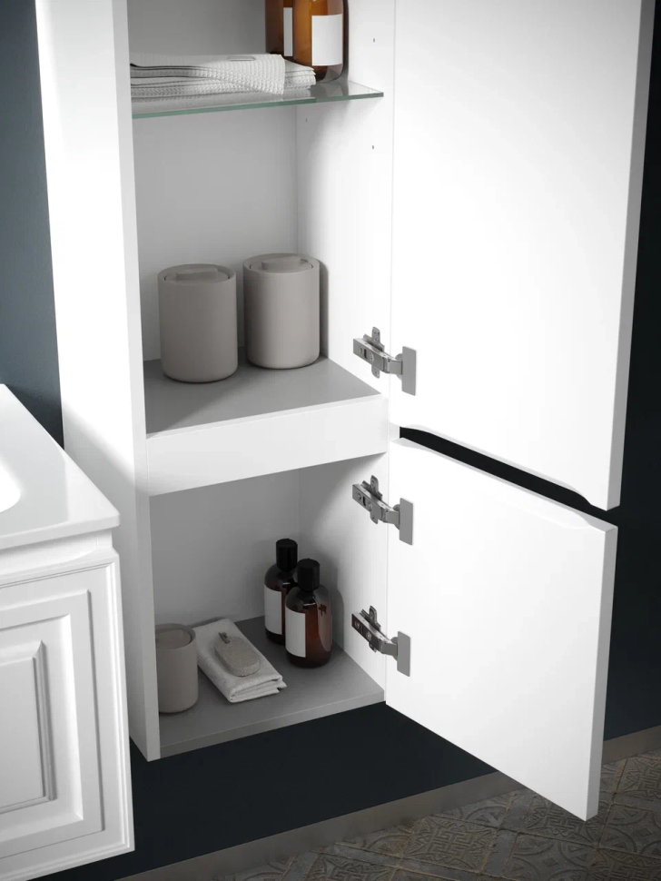 Шкаф-пенал SANCOS Very подвесной правый, Bianco , 350х300х1600 мм, арт. PVR35RW