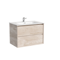 Тумба подвесная SANCOS Marmi 2.0 690х445х520 с двумя ящиками оснащенными доводчиками скрытого монтажа, дуб галифакс натуральный, арт. MR2.070EG