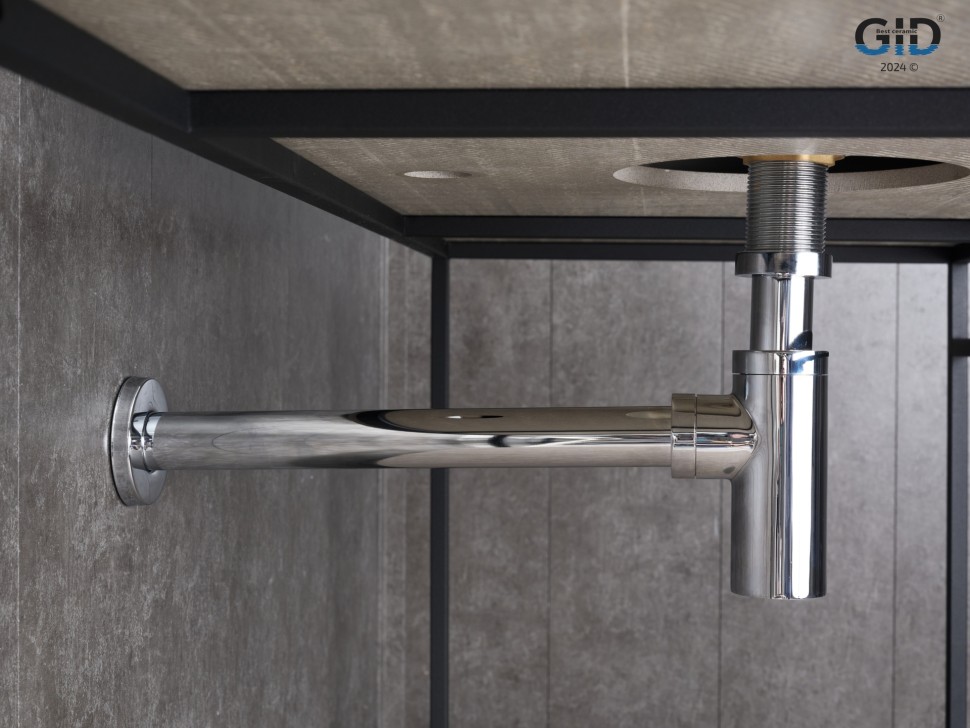 Сифон для раковины Gid G-54CH 75501S хром