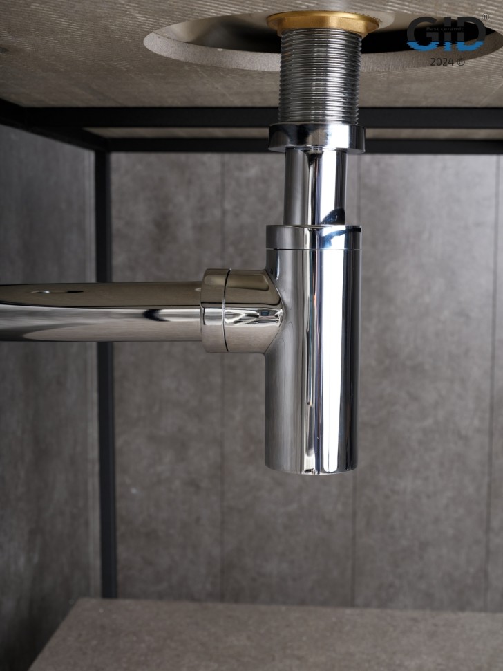 Сифон для раковины Gid G-54CH 75501S хром