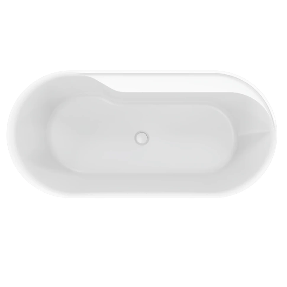 Ванна AQUAme акриловая отдельностоящая AQM3505MW-R