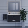 Тумба под раковину Uperwood Foster 90 см, черная