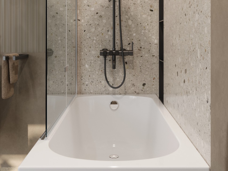 Акриловая ванна CEZARES ECO-155-70-41-W37