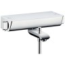 Термостат Hansgrohe Ecostat Select настенный для ванны на 2 источника, с изливом 216 мм, с полочкой из безопасного стекла, цвет: хром 13141000