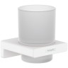 Стакан для зубных щеток Hansgrohe AddStoris, белый матовый, 41749700