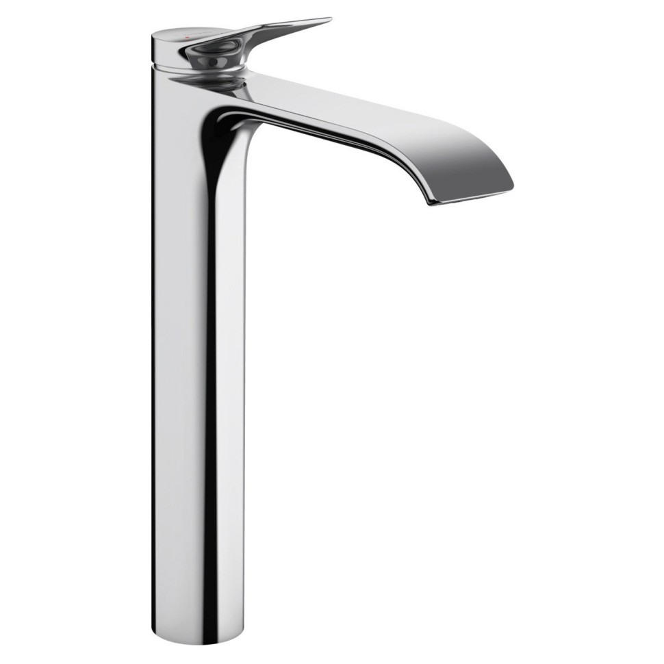 Смеситель для раковины Hansgrohe Vivenis со сливным гарнитуром, для раковины в форме таза 75040000, хром