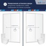 Душевая дверь RGW PA-14Nb (Волна, 1000мм)