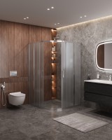 Душевой уголок CEZARES MOLVENO-R-22-90+20-P-Cr