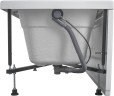 Акриловая ванна Aquanet West 130x70 (с каркасом)