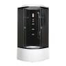 Душевая кабина Niagara Ultra NG-211-01N (90х90х220) высокий поддон(48см),черный,стекло тонированное,4 места