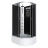 Душевая кабина Niagara Classic NG-2510-14LBKTG (120х80х210) высокий поддон(40см),стекло тонированное,4 места