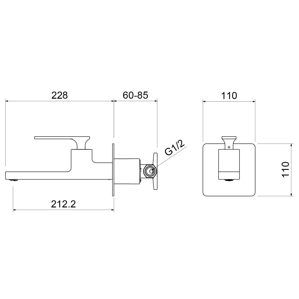 Смеситель для раковины встроенный Timo Torne 4372/17SM золото матовое